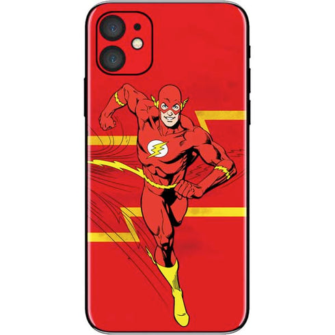 DC Comics The Flash Classic Art Running Pose iPhone 11 Skin